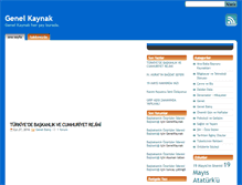 Tablet Screenshot of genelkaynak.com